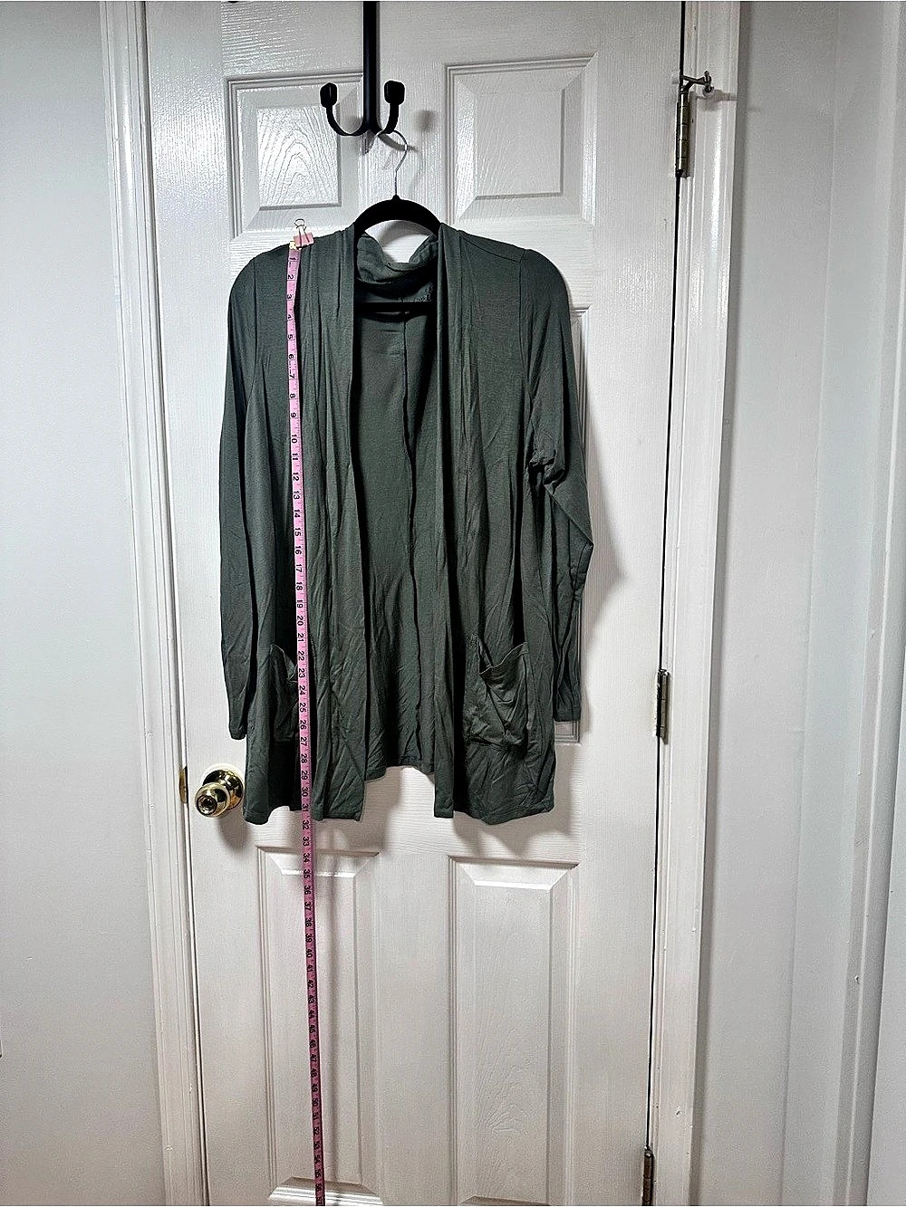 Torrid Super Soft Knits Long Sleeve cardigan in Green Size 1